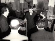 Nicolae Ceauşescu, secretar general al P.C.R, în timpul vizitei de lucru în judeţele Brăila şi Galaţi.  (22 mai 1970).