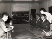 Vizita delegaţiei Partidului Congolez al Muncii. Convorbirile oficiale. ( noiembrie 1970).