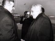 Vizita în  R.S.R. a lui Dolores Ibaruri – primirea de către Nicolae Ceauşescu.        (23 decembrie 1970).