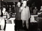 Vizita de lucru a lui Nicolae Ceauşescu, secretar general al P.C.R., preşedintele Consiliului de Stat al R.S.R la Electroprecizie-Săcele.       (4 ianuarie 1971).