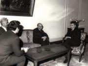 Primirea la Nicolae Ceauşescu a şefului Secţiei F.A.O. a O.N.U.    (5 februarie 1971).