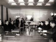 Convorbiri oficiale la Bucureşti cu delegaţia condusă de Gustav Husak, prim secretar al C.C. al P.C. din Cehoslovacia.      (3 martie 1971).