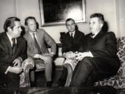 Primirea la Nicolae Ceauşescu a senatorului american F. Harris. Aprilie 1971. (22 aprilie 1971).