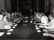 Vizita oficială a delegaţiei de partid şi de stat condusă de Nicolae Ceauşescu, în Republica Democrată Vietnam – convorbirile oficiale.( iunie 1971).