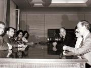 Primirea la Nicolae Ceauşescu a delegaţiei Partidului de Stânga - comuniştii, condusă de Karl Henric Hermansson. Convorbiri oficiale.(13 august 1971).