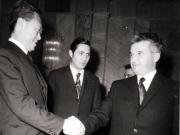 Primirea la Nicolae Ceauşescu a primului ministru al Republicii Singapore, Lee Kuan Yen.  (nov.1971