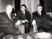 Primirea la Nicolae Ceauşescu a vicepreşedintelui Consiliului de Miniştri al Republicii Arabe Egipt, dr. Aziz Şedzi. (decembrie 1971).
