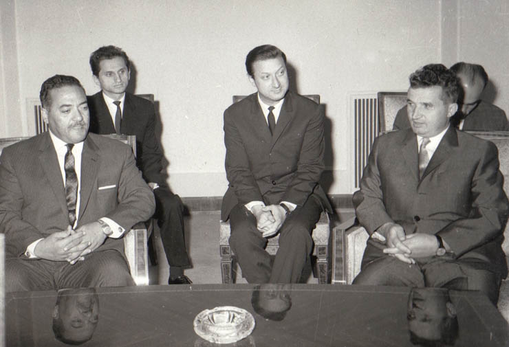 Secretarul general al C.C. al P.C.R., Nicolae Ceauşescu l-a primit pe Abdel Mohsen Abul Nur, vicepremier al Republicii Arabe Unite