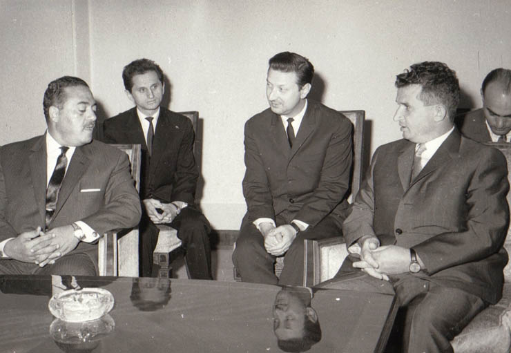 Secretarul general al C.C. al P.C.R., Nicolae Ceauşescu l-a primit pe Abdel Mohsen Abul Nur, vicepremier al Republicii Arabe Unite