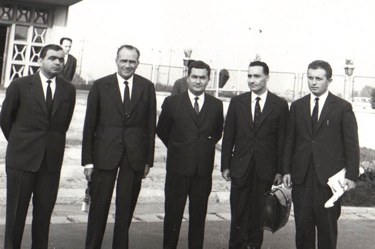 La plecarea către ţară a delegaţiei P.S.I.U.P.