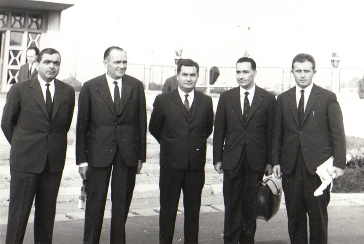 La plecarea către ţară a delegaţiei P.S.I.U.P.