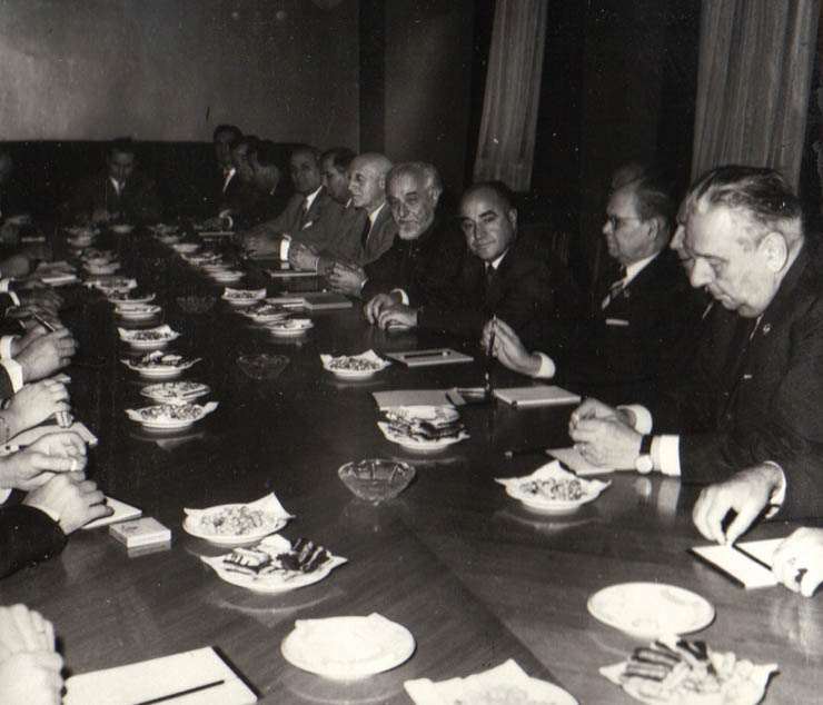 Primirea de către preşedintele Marii Adunări Naţionale a delegaţiei Scupştinei Federale a R.S.F. Iugoslavia