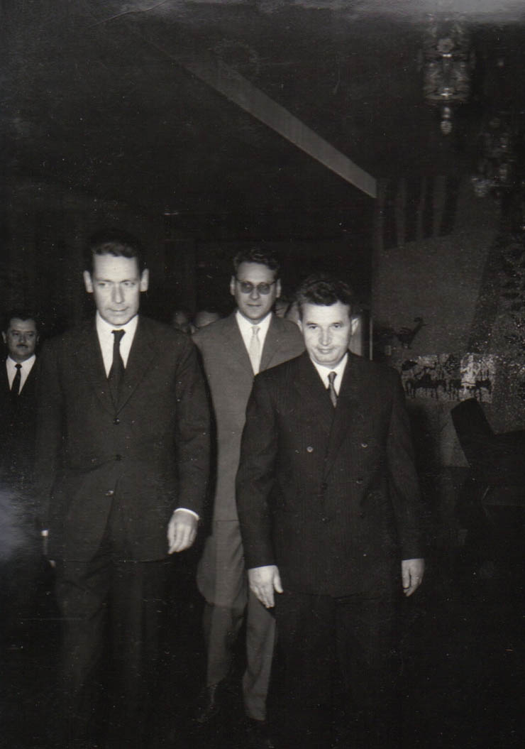 Nicolae Ceauşescu şi Ion Gheorghe Maurer au primit pe Charles de Chambrun, secretar de stat pentru comerţul exterior al Franţei