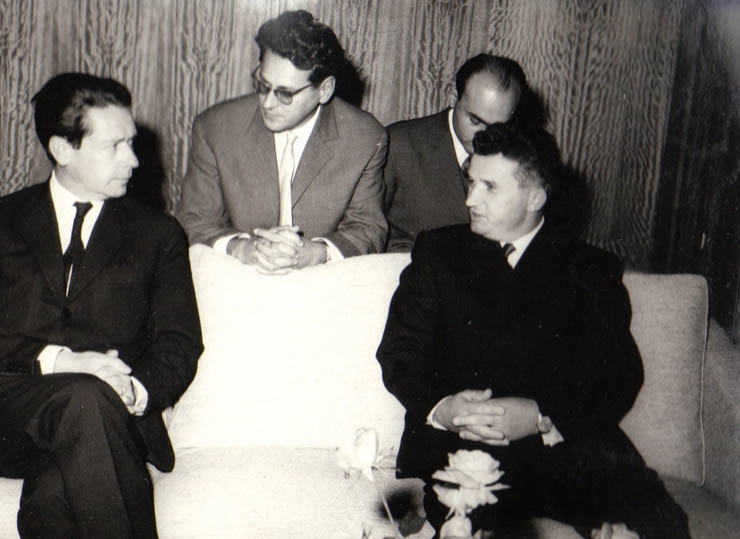 Nicolae Ceauşescu şi Ion Gheorghe Maurer au primit pe Charles de Chambrun, secretar de stat pentru comerţul exterior al Franţei