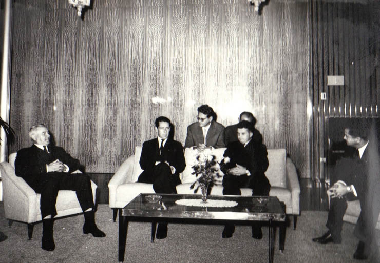 Nicolae Ceauşescu şi Ion Gheorghe Maurer au primit pe Charles de Chambrun, secretar de stat pentru comerţul exterior al Franţei