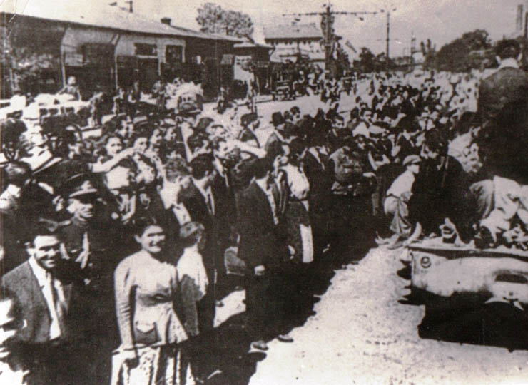 Bucureşti (Colentina). Primirea Armatei Roşii.