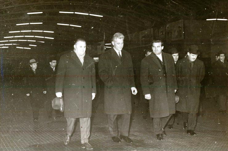 Plecarea lui Corneliu Mănescu în Belgia, la invitaţia lui Pierre Hormel, ministru al afacerilor externe(4 II 1967)