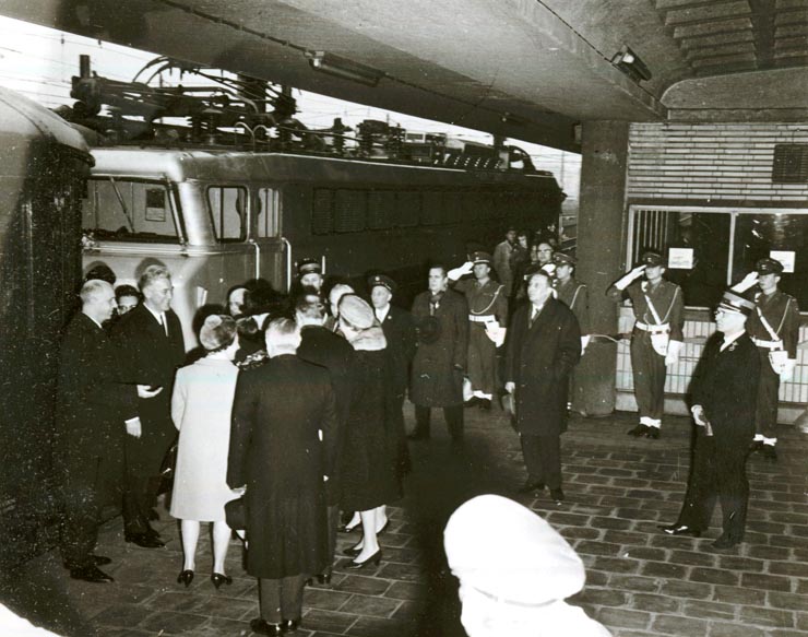 Aspect din timpul vizitei oficiale făcute de Corneliu Mănescu, ministrul afacerilor externe al R.S. România în Belgia. (4 – 14 II 1967)