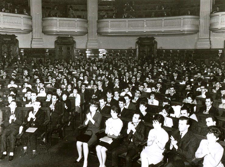 A VI-a Conferinţă a Uniunii Asociaşiilor Studenţilor din R.S. România (Sala M.A.N.). (20-21 II 1967)