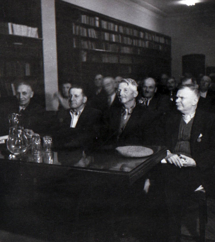 Participanţi la Revoluţia din Octombrie din Reg. Mureş.Aut. Maghiară.
(F.A.)
