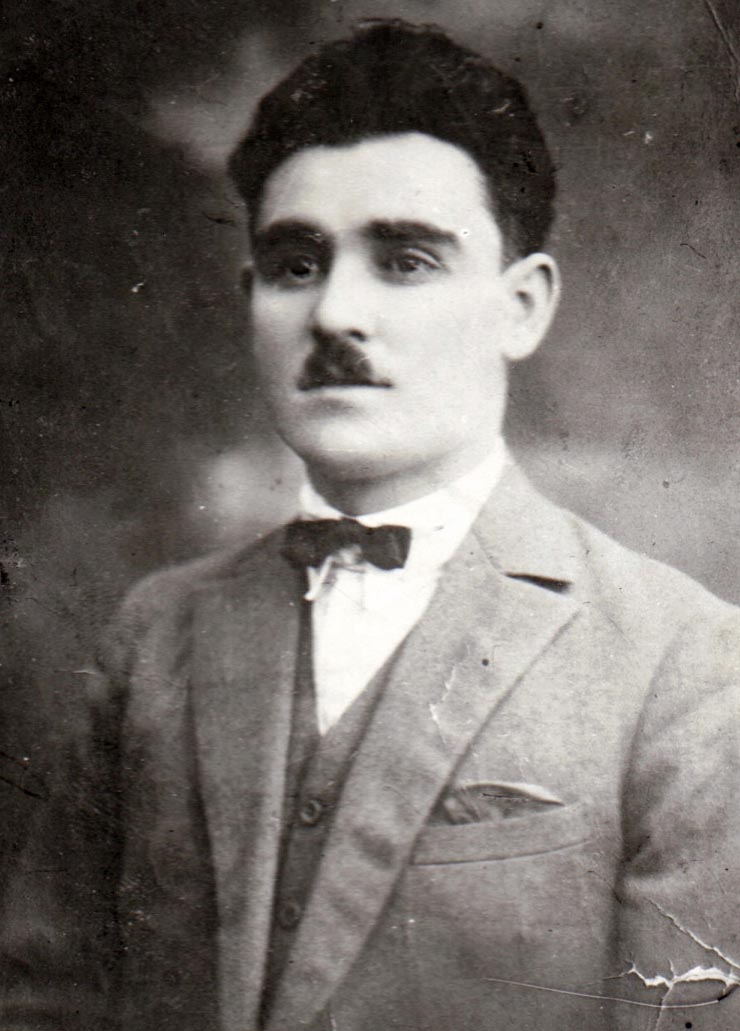 Portret al lui Gheorghe Gheorghiu-Dej din anul 1928, Galaţi (1928).