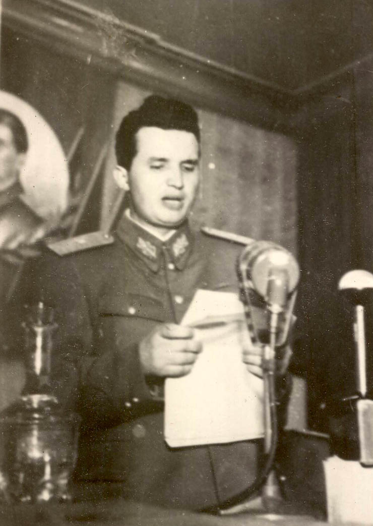 9 mai 1950. Cuvântarea lui Nicolae Ceauşescu cu prilejul sărbătoririi Zilei Victoriei şi Independenţei Naţionale. (Ateneul R.P.R.) (1950)