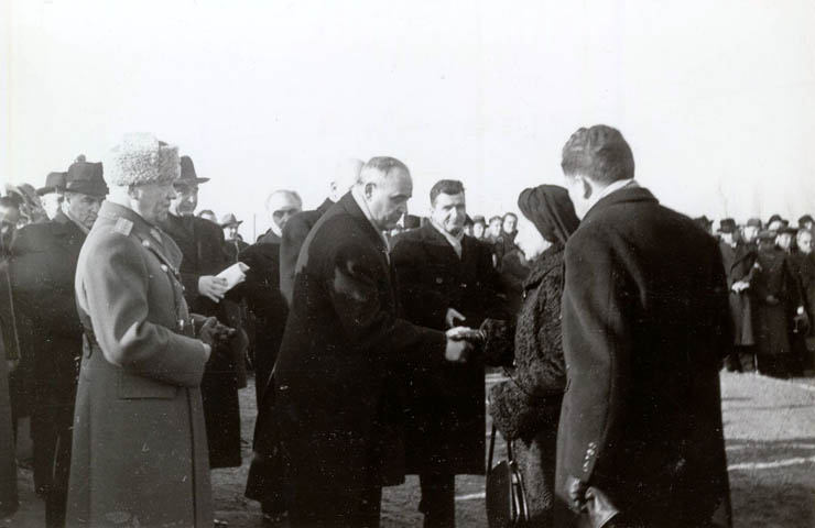 Bucureşti, 10 ianuarie 1958. Aspecte de la funeraliile dr. Petru Groza. (10 ian. 1958)