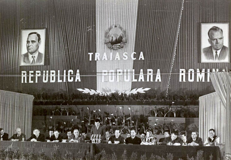 Constanţa, 3 aprilie 1958. Aspecte de la Consfătuirea de ţară a ţăranilor şi lucrătorilor din sectorul socialist al agriculturii. (3 aprilie 1958)