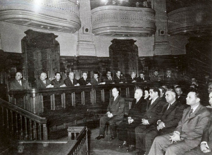 Bucureşti, 28 aprilie 1958. Aspect din timpul lucrărilor celei de a IV-a sesiuni a M.A.N. (28 aprilie 1958)