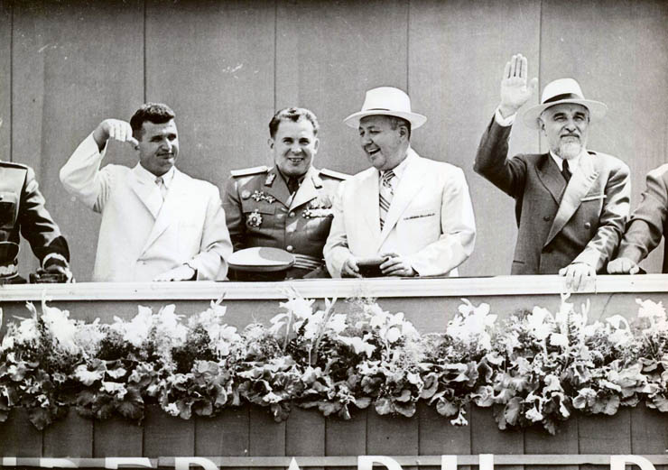 Bucureşti, 23 august 1958. Aspecte de la sărbătorirea celei de a XIV-a aniversări a eliberării României de sub dominaţia fascistă. (23 august 1958)