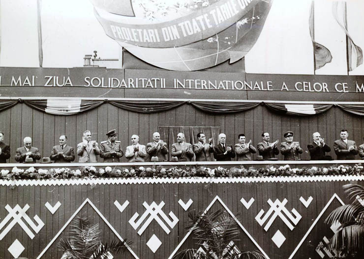 Bucureşti, 1 mai 1959. Aspecte de la sărbătorirea Zilei internaţionale a muncii. (1 mai 1959)