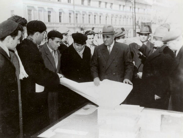 Cluj, 11-14 martie 1960. Vizitarea unor obiective industriale şi a oraşului cu prilejul Conferinţei Regionale Cluj a P.C.R. (11-14 martie 1960)