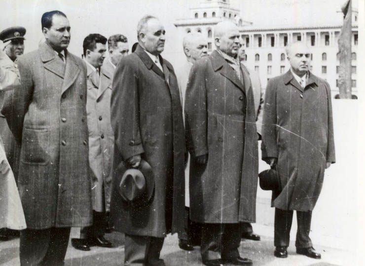 21 aprilie 1960. Solemnitatea dezvelirii monumentului lui V.I. Lenin din Bucureşti – Piaţa Scânteii. (21 aprilie 1960)