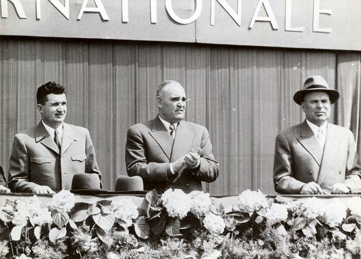 Bucureşti, mai 1960. Aspecte de la sărbătorirea Zilei Internaţionale a Oamenilor Muncii. (mai 1960)