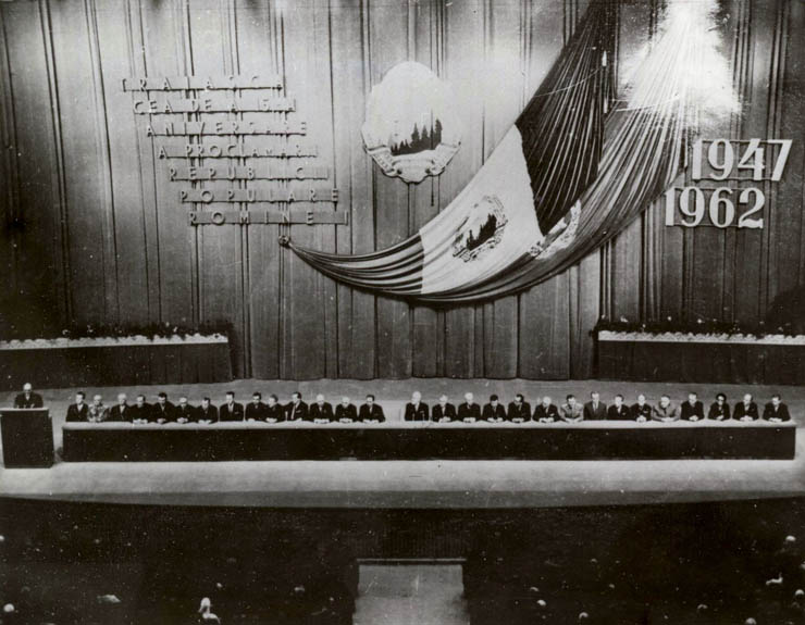 Bucureşti, decembrie 1962. Adunarea solemnă consacrată celei de a XV-a aniversări a proclamării Republicii. (dec.1962)