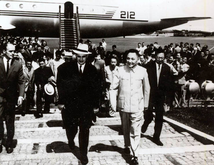 Vizita delegaţiei de partid a R.P. Chineze în frunte cu Den-Siao-Pi în România. (1965)