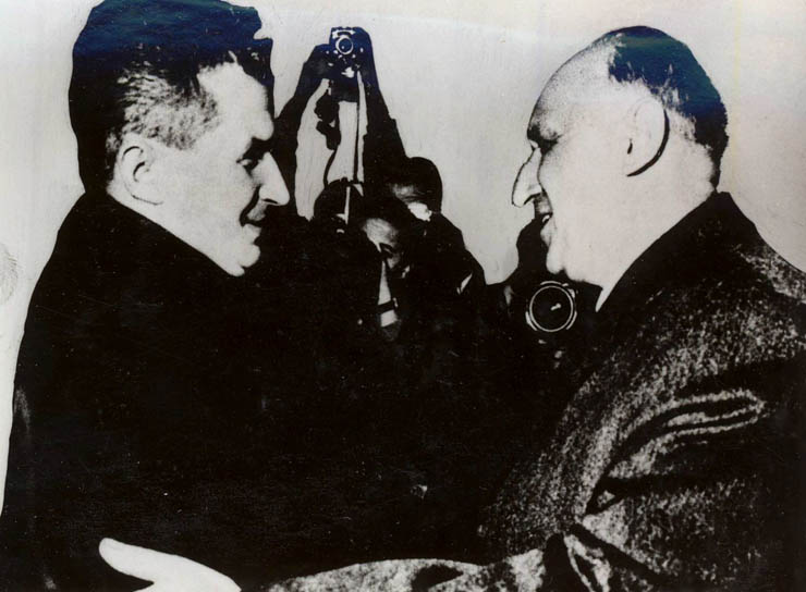 15 noiembrie 1971. Întâlnirea la Sofia dintre Nicolae Ceauşescu şi Todor Jivkov. (15 nov.1971