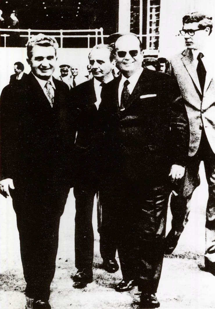 Întâlnirea de la Porţile de Fier între Nicolae Ceauşescu şi Iosif Broz Tito. (17 mai 1972)