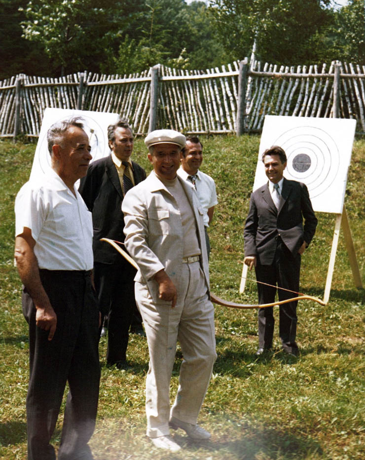 Nicolae și Elena Ceaușescu in Moldova și Delta în vara lui 1976