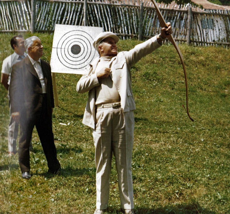 Nicolae și Elena Ceaușescu in Moldova și Delta în vara lui 1976