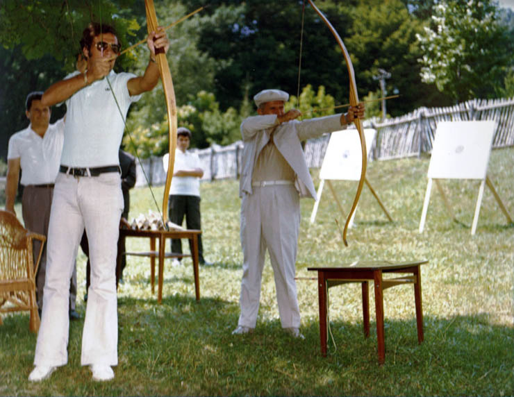 Nicolae și Elena Ceaușescu in Moldova și Delta în vara lui 1976