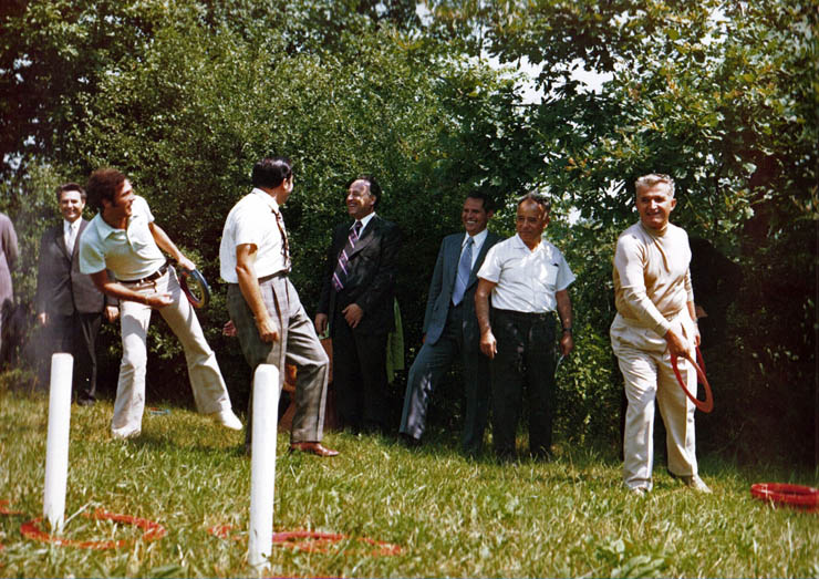 Nicolae și Elena Ceaușescu in Moldova și Delta în vara lui 1976