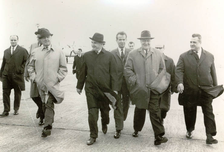 Aspecte din timpul vizitei în Ungariei a delegaţiei de partid şi de stat a ţării noastre. (24-26 mai 1967)