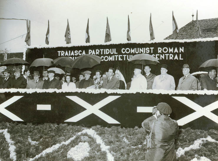 Aspecte din timpul vizitei conducătorilor de partid şi de stat în regiunea Braşov, Rupea. (15-18 iunie 1967)