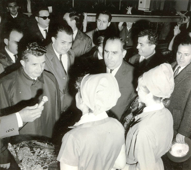 Aspecte din timpul vizitei conducătorilor de partid şi de stat în regiunea Braşov. (15-18 iunie 1967)