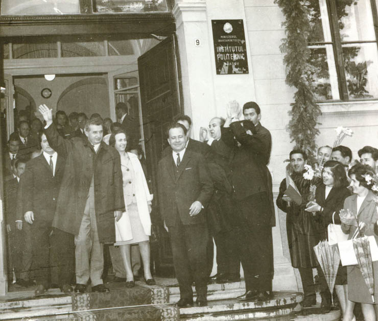 Aspecte din timpul vizitei conducătorilor de partid şi de stat în regiunea Braşov. (15-18 iunie 1967)