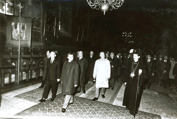 Aspecte din timpul vizitei conducătorilor de partid şi de stat în regiunea Braşov, localitatea Scheii Braşovului.(15-18 iunie 1967)