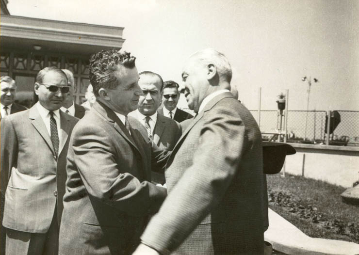 Plecarea delegaţiei României, în frunte cu Ion Gh. Maurer, la sesiunea extraordinară a Adunării Generale a O.N.U. (18 iunie 1967)