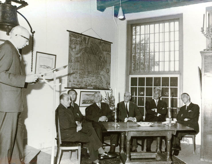 Ion Gheorghe Maurer, preşedintele Consiliului de Miniştri, în timpul vizitei în Olanda. (17-21 iulie 1967)