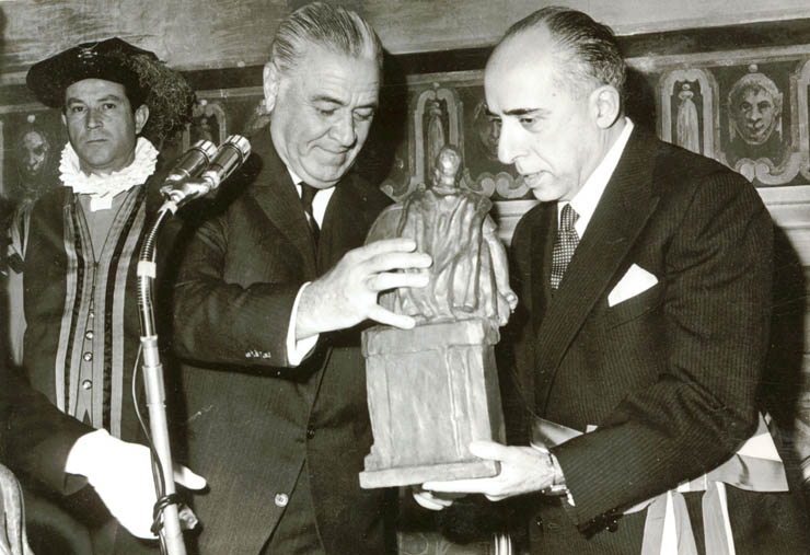 Vizita în Italia a lui Ion Gh. Maurer, preşedintele Consiliului de Miniştri al României. (22 ianuarie 1968)